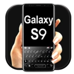 Logo of Black Galaxy S9 Keyboard Theme android Application 